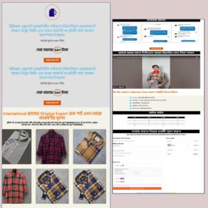 Box Check Shirt-  Cartflows Landing Page